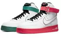 baskets nike air force 1 homme et femme ck4581-110 green red